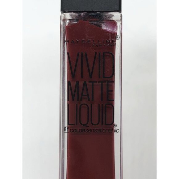 Maybelline Color Sensational Vivid Matte Liquid Lipstick 36 Red Punch - Picture 3 of 4